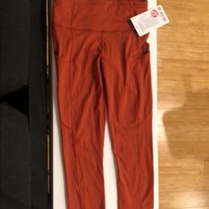 Lululemon fast and free hr crop 19 inch